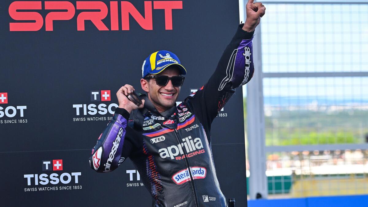 Jorge Martin职业生涯首夺Aprilia...